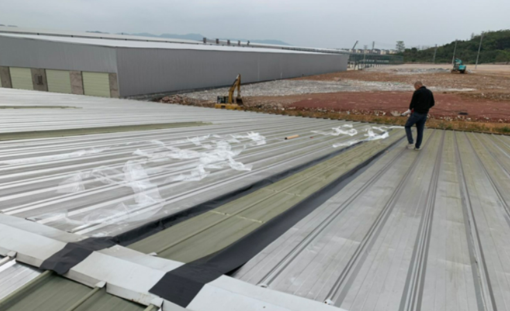 嘉定厂房屋面防水维修案例